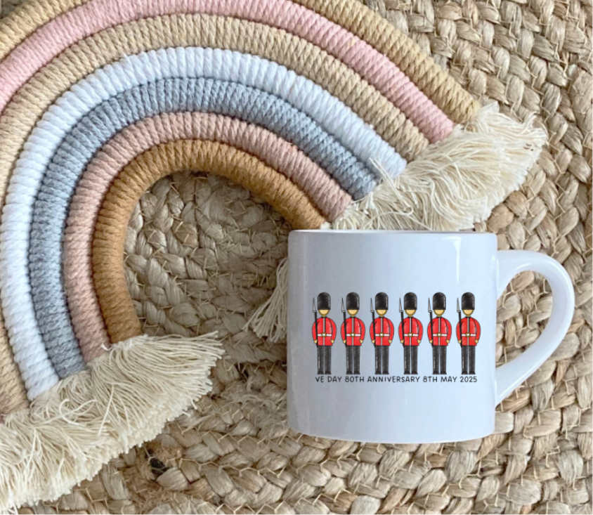 6oz VE Day commemorative mug